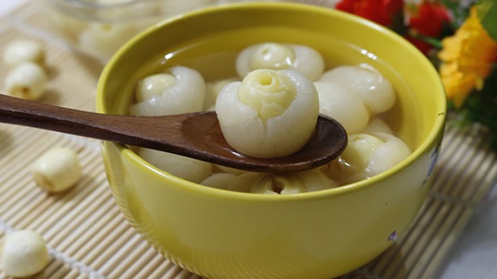 Chè vải hạt sen